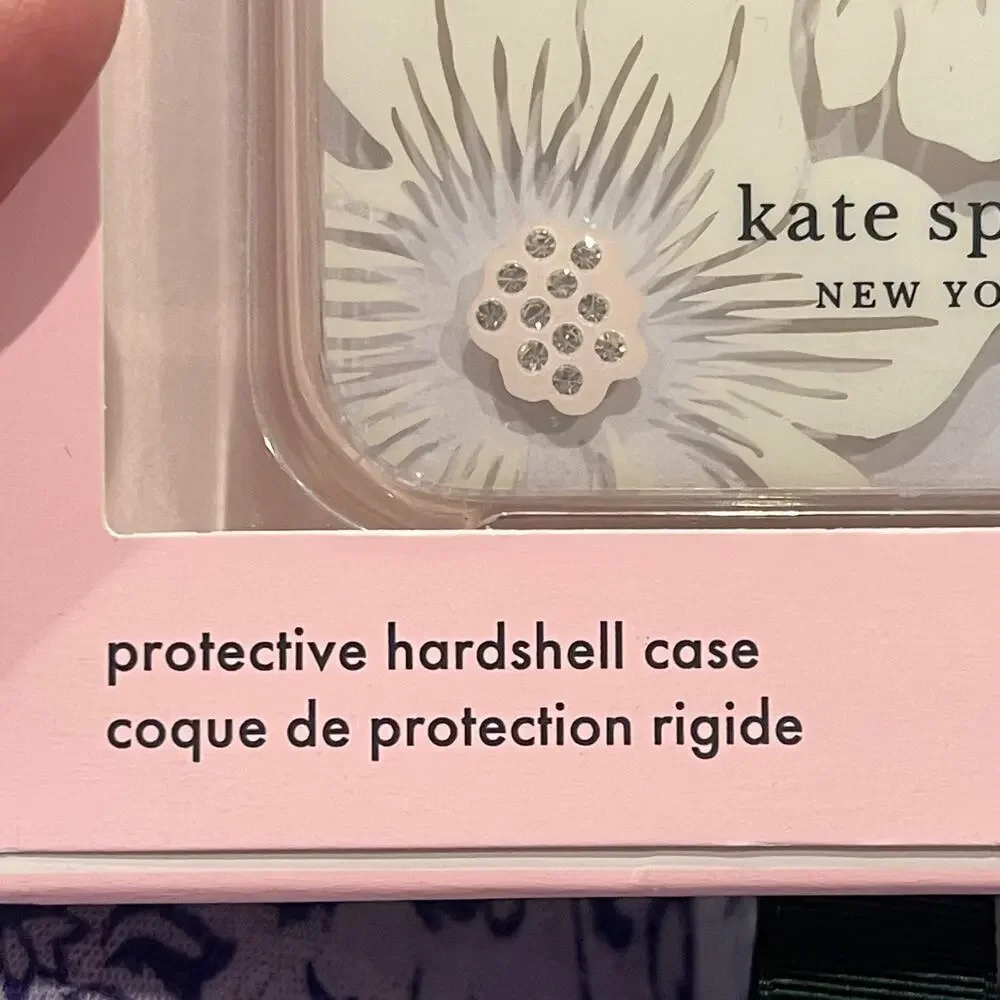 Kate Spade New York Apple iPhone 11 Pro/XS Hard Shell Case HollyHock Floral New